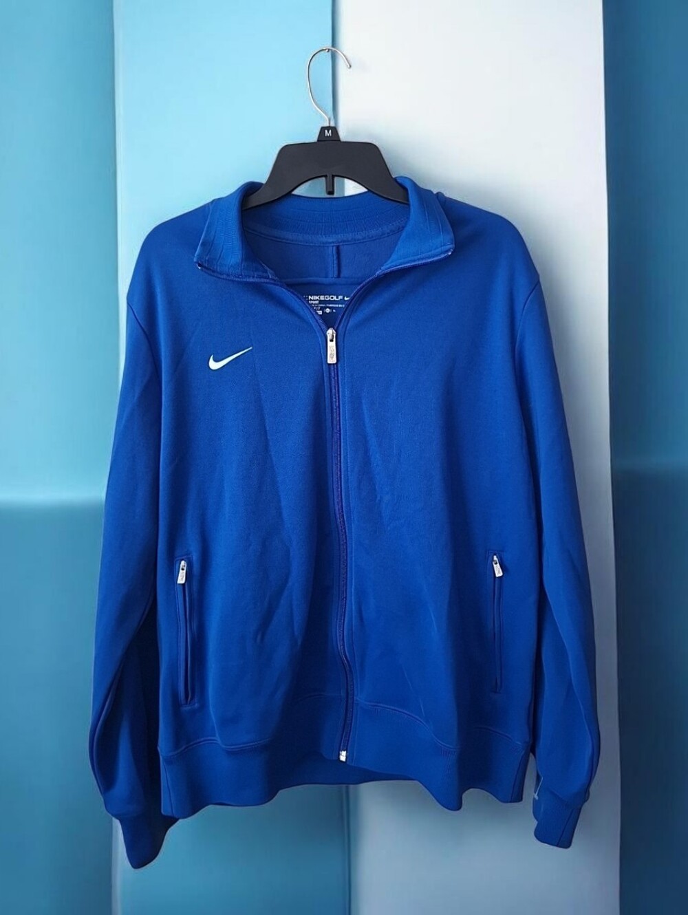 Nike Men’s Royal Blue Full-Zip Training Jacket
